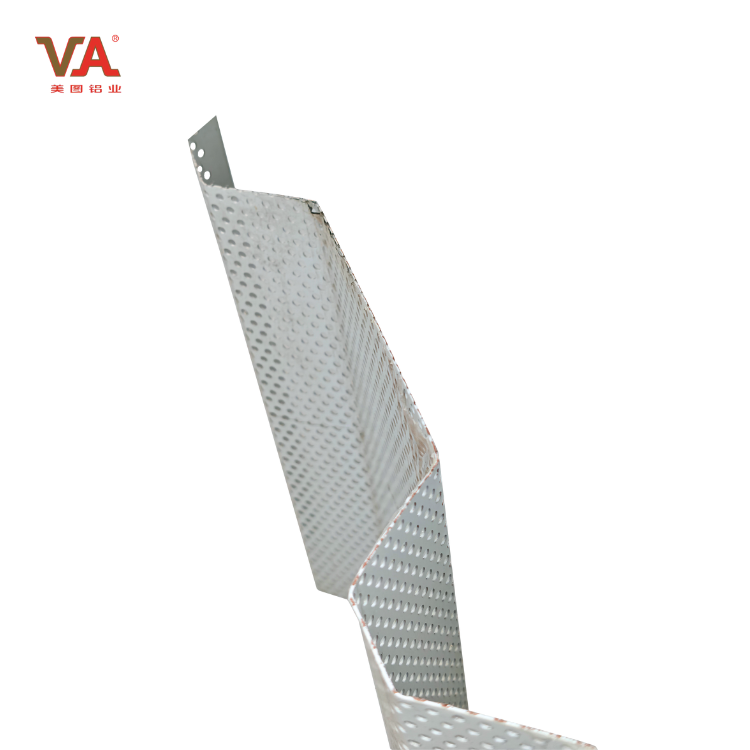 0.8mm thickness Art Curtain Wall Aluminum Veneer Exterior Facade Decorative Metal Cladding