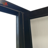 High-end aluminum foldable shower door with privacy glass