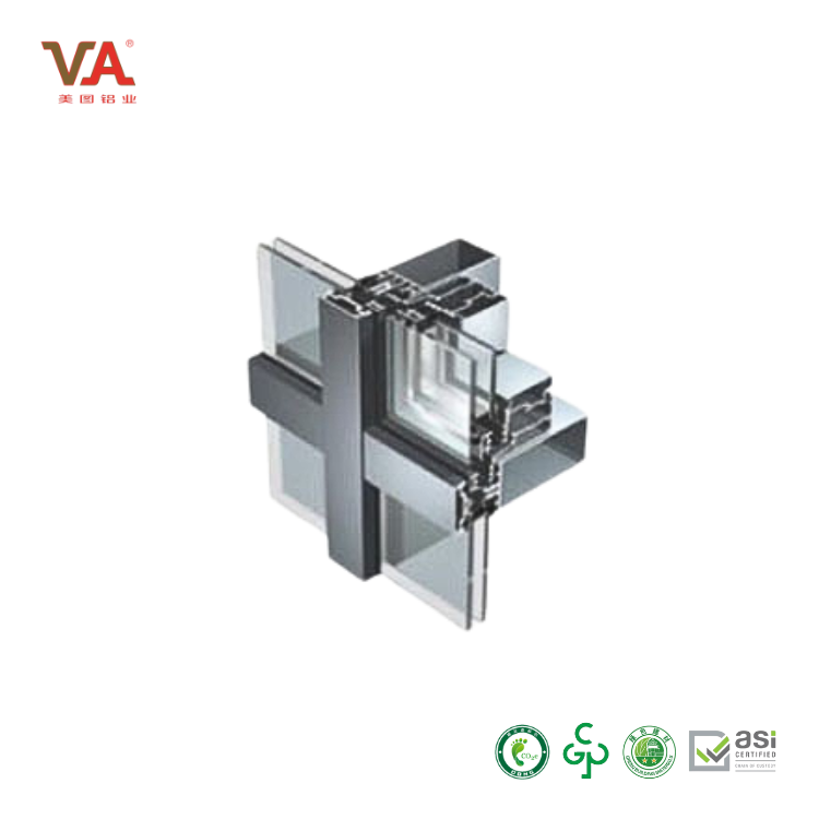 Frameless Aluminum Glass Curtain Wall Price Facade Panels Exterior Curtain Wall
