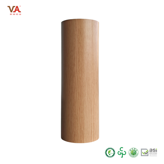 Round Aluminum curtain wall / industrial frame profile 