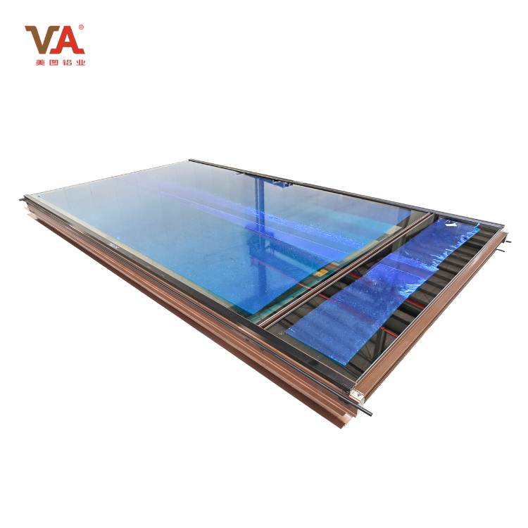 Aluminum Composite Panel Weather Resistant Facade System Cast Curtain Wall
