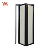 High-end aluminum foldable shower door with privacy glass
