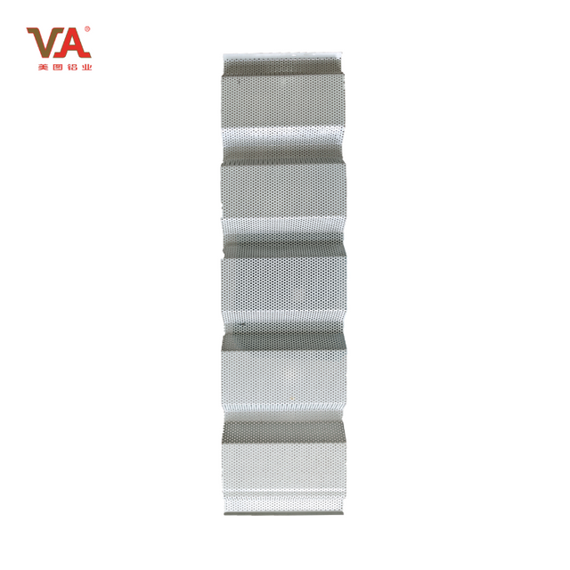 0.8mm thickness Art Curtain Wall Aluminum Veneer Exterior Facade Decorative Metal Cladding
