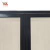 High-end aluminum foldable shower door with privacy glass